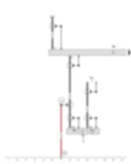 Wiring Diagram  AUDI A5 2009 - Radio - telephone and navigation system aerial - Remote control receiver for auxiliary heater - Telephone aerial - Aerial amplifier for mobile telephone - Auxiliary heater aerial