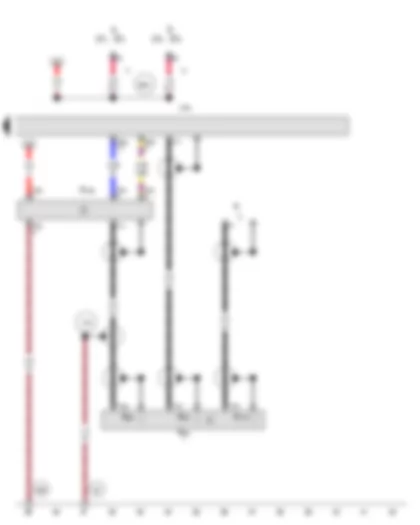 Wiring Diagram  AUDI A5 2010 - Control unit 1 for information electronics - GPS aerial - Radio - telephone and navigation system aerial - Telephone aerial - Telephone bracket - Satellite aerial