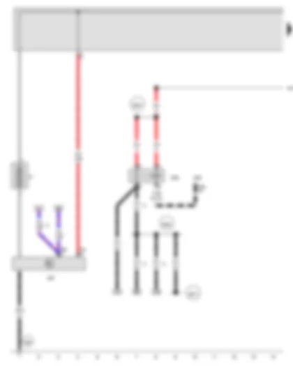 Wiring Diagram  AUDI A5 2012 - Battery - Terminal 15 voltage supply relay - Battery monitor control unit