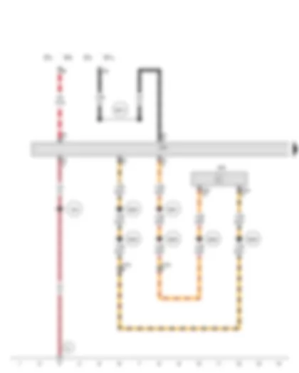Wiring Diagram  AUDI A5 2012 - Adaptive suspension control unit