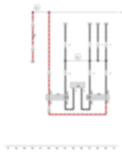 Wiring Diagram  AUDI A5 2013 - Starter motor relay - Starter motor relay 2