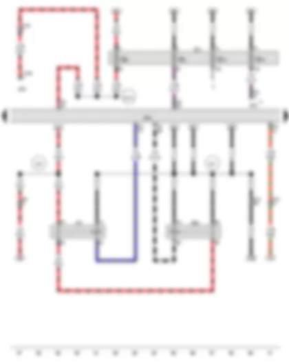 Wiring Diagram  AUDI A5 2016 - Starter motor relay - Starter motor relay 2