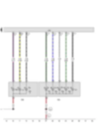 Wiring Diagram  AUDI A5 2014 - Convenience system central control unit - Right tail light - Right tail light 2