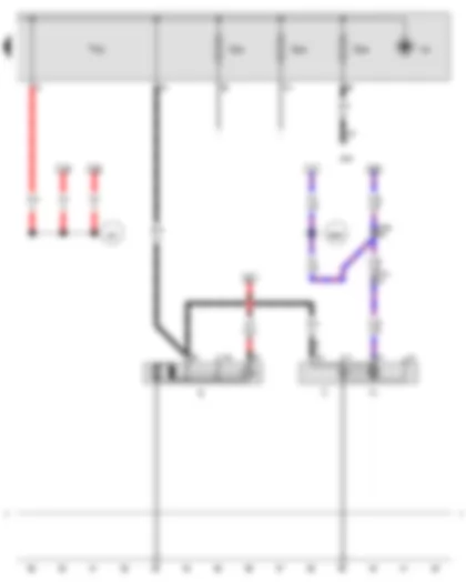 Wiring Diagram  AUDI A5 2015 - Starter - Alternator - Voltage regulator - Terminal 30 wiring junction 2 - Jump start socket