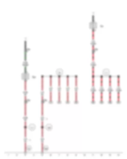 Wiring Diagram  AUDI A5 2009 - Driver seat adjustment thermal fuse 1