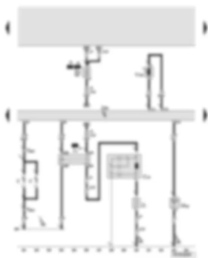 Wiring Diagram  AUDI A6 2006 - Convenience system central control unit - number plate light - heated rear window relay - high level brake light bulb - heated rear window - tank filler flap locking motor