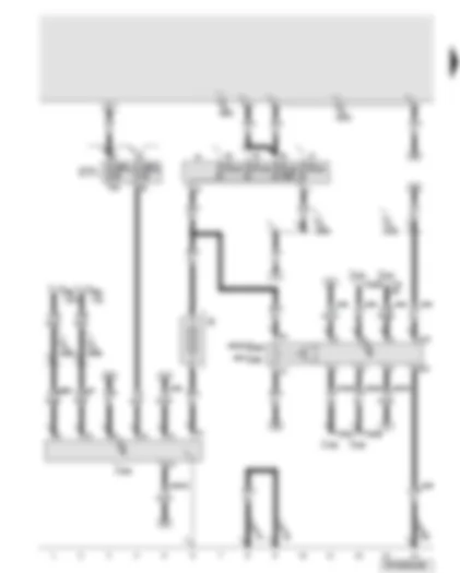 Wiring Diagram  AUDI A6 2006 - Battery - energy management control unit - battery cut-off relay - fuse