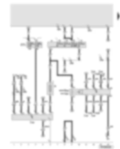 Wiring Diagram  AUDI A6 2005 - Battery - energy management control unit - battery cut-off relay - fuse