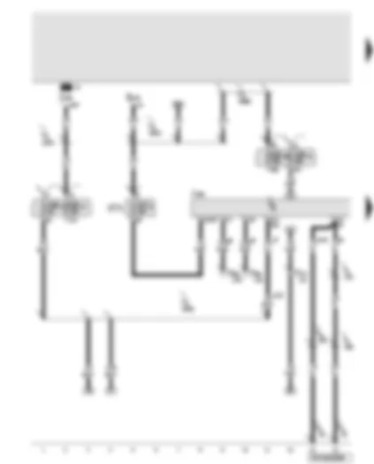 Wiring Diagram  AUDI A6 2005 - Climatronic control unit - fuses