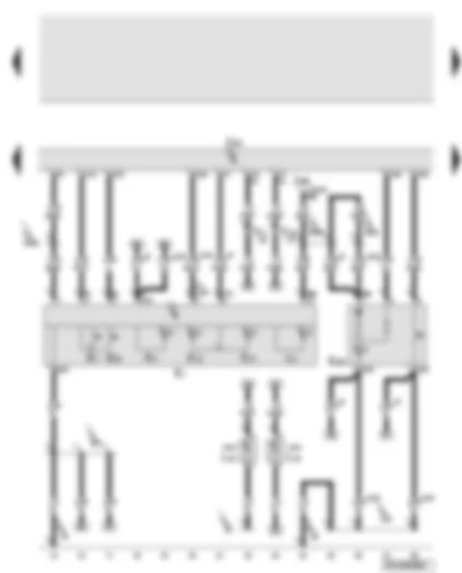 Wiring Diagram  AUDI A6 2007 - Light switch - hazard warning lights button - left fog light bulb - right fog light bulb