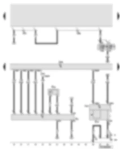 Wiring Diagram  AUDI A6 2005 - Special vehicle control unit - two-way radio - two-way radio loudspeaker