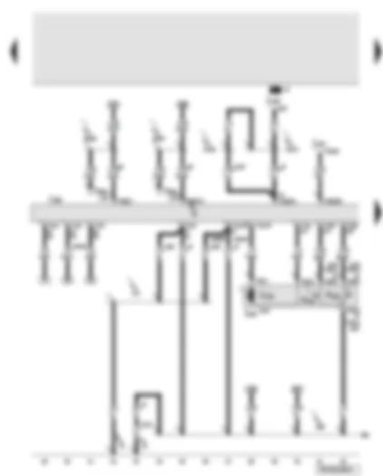 Wiring Diagram  AUDI A6 2006 - Convenience system central control unit - power latching control unit - rear lid lock motor