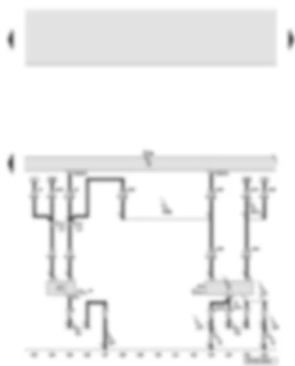 Wiring Diagram  AUDI A6 2006 - Convenience system central control unit - alarm horn - interior monitoring sensor
