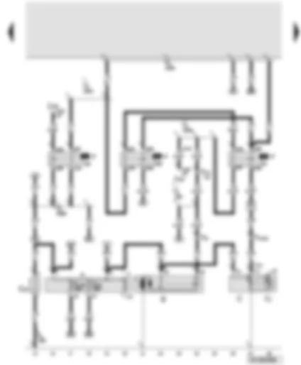 Wiring Diagram  AUDI A6 2006 - Starter - alternator - terminal 15 voltage supply relay - starter motor relay - suppression filter