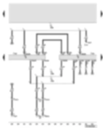 Wiring Diagram  AUDI A6 2006 - Engine control unit - engine control unit 2 - CAN bus wiring