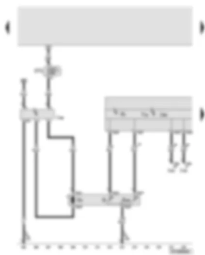 Wiring Diagram  AUDI A6 2006 - Fuel pump control unit - control unit in dash panel insert - fuel system pressurisation pump - fuel gauge sender - fuel gauge - fuel gauge sender 2