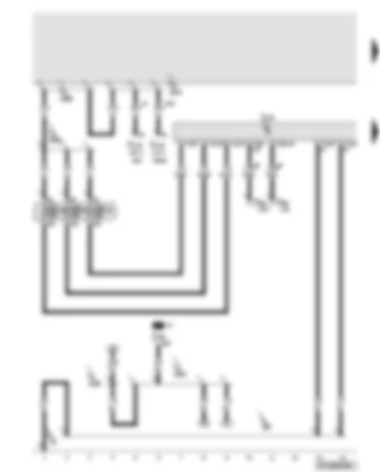 Wiring Diagram  AUDI A6 2008 - Onboard power supply control unit - fuses