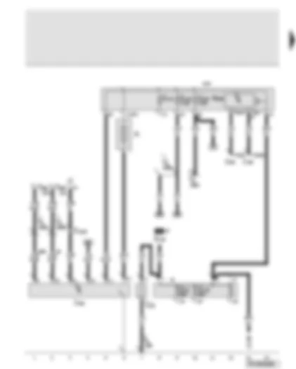 Wiring Diagram  AUDI A6 2007 - Battery - energy management control unit - suppression filter