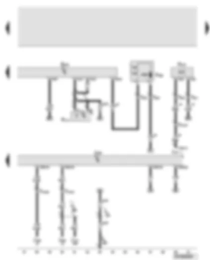 Wiring Diagram  AUDI A6 2008 - Entry and start authorisation switch - entry and start authorisation control unit