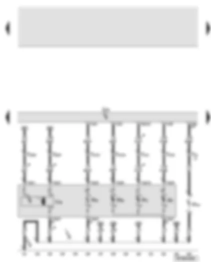 Wiring Diagram  AUDI A6 2008 - Onboard supply control unit - right headlight