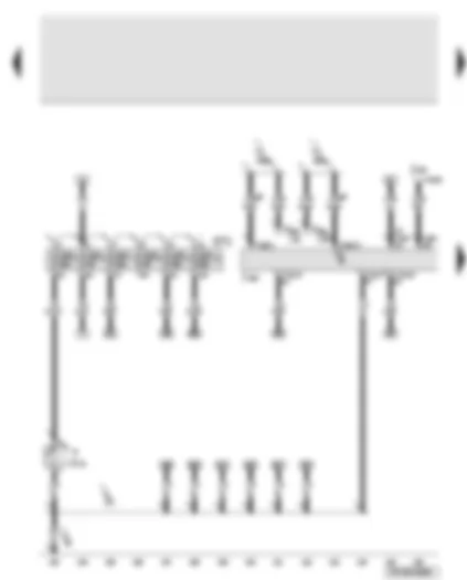 Wiring Diagram  AUDI A6 2008 - Convenience system central control unit - fuses