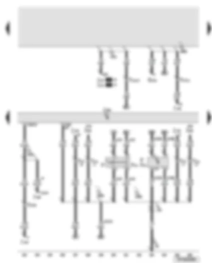 Wiring Diagram  AUDI A6 2008 - Convenience system central control unit - brake light switch