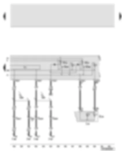 Wiring Diagram  AUDI A6 2008 - Automatic anti-dazzle interior mirror - driver and front passenger side reading light - sliding sunroof adjustment regulator