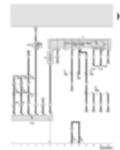 Wiring Diagram  AUDI A6 2007 - Battery - energy management control unit - battery isolation igniter - fuses