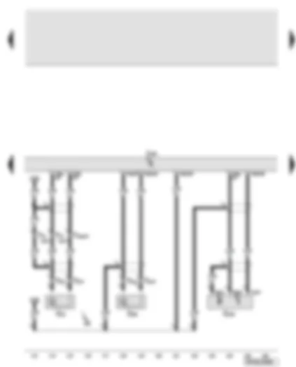 Wiring Diagram  AUDI A6 2007 - Engine control unit - Hall sender 2 - knock sensors