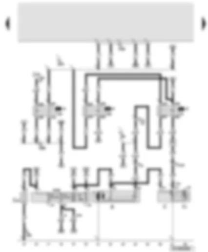 Wiring Diagram  AUDI A6 2008 - Starter - alternator - starter motor relay - starter motor relay 2 - terminal 15 voltage supply relay - suppression filter