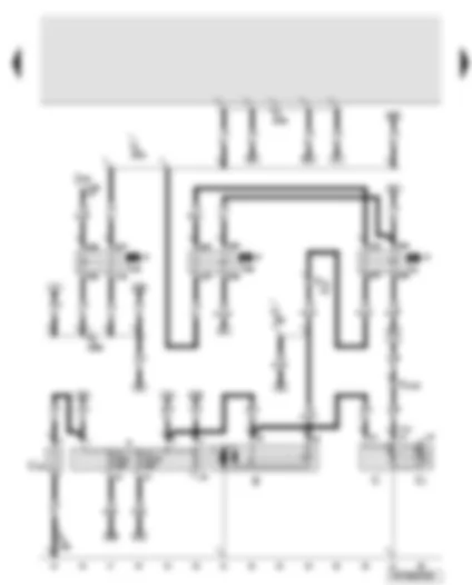 Wiring Diagram  AUDI A6 2008 - Starter - alternator - terminal 15 voltage supply relay - starter motor relay - suppression filter