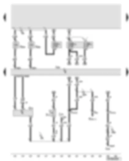 Wiring Diagram  AUDI A6 2008 - Engine control unit - fuel pressure regulating valve - fuel metering valve