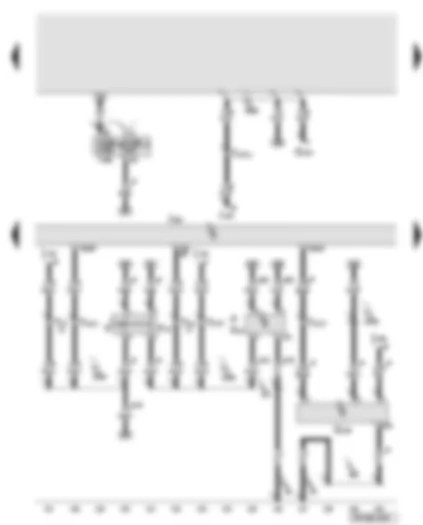 Wiring Diagram  AUDI A6 2008 - Engine control unit - brake light switch - brake pedal switch - cutch position sender