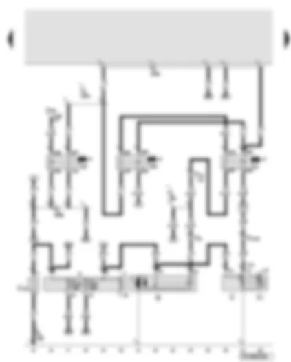 Wiring Diagram  AUDI A6 2007 - Starter - alternator - terminal 15 voltage supply relay - starter motor relay - suppression filter