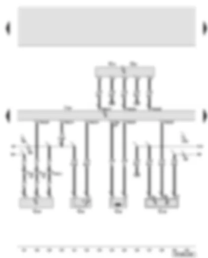 Wiring Diagram  AUDI A6 2007 - Engine control unit - engine speed sender - Hall sender - air mass meter - fuel pressure sender - coolant temperature sender