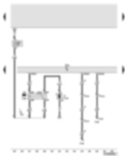Wiring Diagram  AUDI A6 2007 - Engine control unit - brake servo relay - vacuum pump for brakes