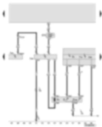 Wiring Diagram  AUDI A6 2007 - Fuel pump control unit - control unit in dash panel insert - fuel system pressurisation pump - fuel gauge sender - fuel gauge - fuel gauge sender 2