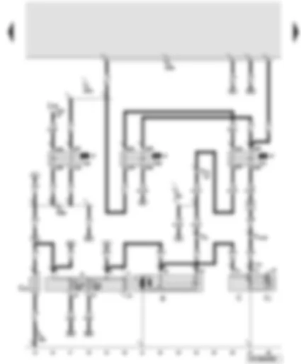 Wiring Diagram  AUDI A6 2008 - Starter - alternator - terminal 15 voltage supply relay - starter motor relay - suppression filter