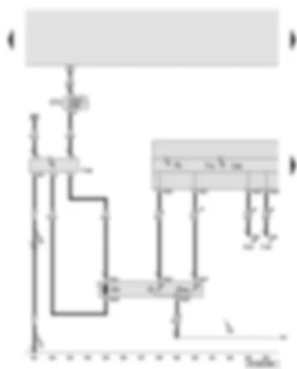 Wiring Diagram  AUDI A6 2008 - Fuel pump control unit - control unit in dash panel insert - fuel system pressurisation pump - fuel gauge sender - fuel gauge - fuel gauge sender 2