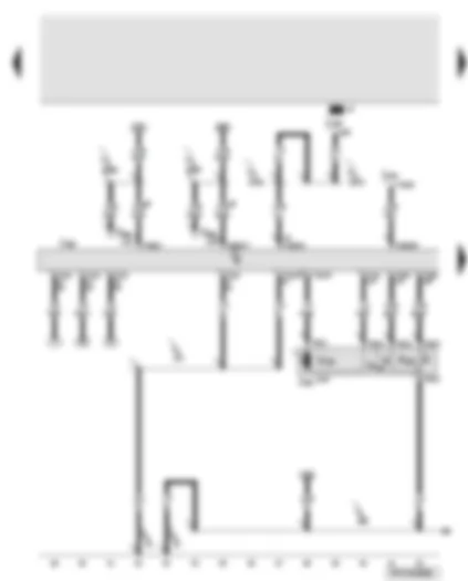 Wiring Diagram  AUDI A6 2008 - Convenience system central control unit - power latching control unit - rear lid lock motor