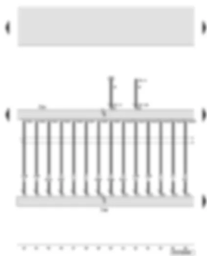 Wiring Diagram  AUDI A6 2007 - Front information display and operating unit control unit - display unit for front information display and operating unit control unit