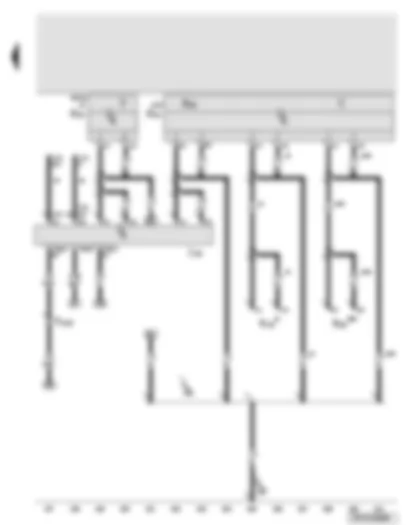 Wiring Diagram  AUDI A6 2007 - Navigation system with CD drive control unit - telephone and navigation system aerial - navigation system aerial