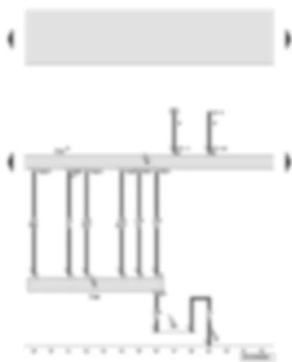 Wiring Diagram  AUDI A6 2008 - Front information display and operating unit control unit - display unit for front information display and operating unit control unit