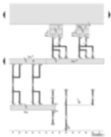 Wiring Diagram  AUDI A6 2008 - Front information display and operating unit control unit - aerial amplifier - radio - telephone and navigation system aerial - navigation system aerial