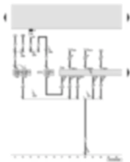 Wiring Diagram  AUDI A6 2008 - Data bus diagnostic interface - fuses