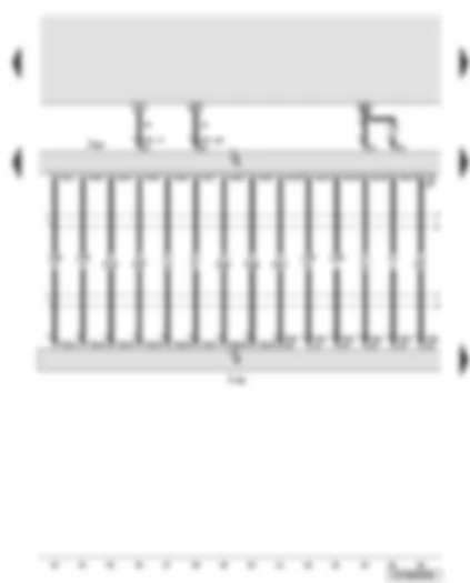Wiring Diagram  AUDI A6 2008 - Front information display and operating unit control unit - display and operating unit change-over unit