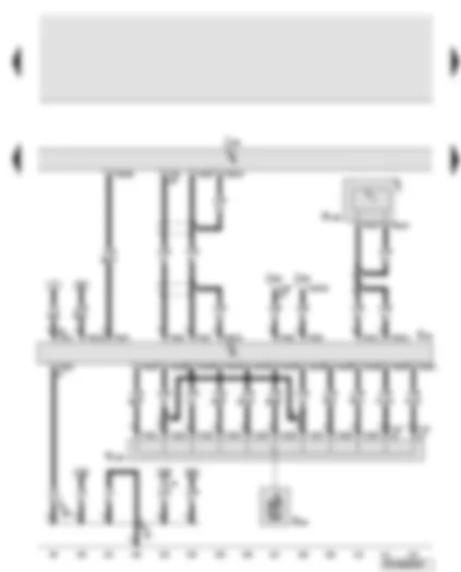 Wiring Diagram  AUDI A6 2008 - Navigation system with CD drive control unit - telephone transmitter and receiver unit - telephone bracket