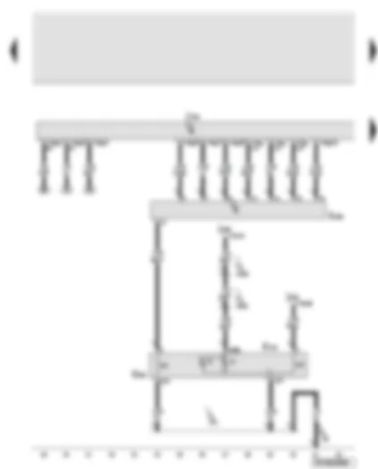 Wiring Diagram  AUDI A6 2008 - Front information display and operating unit control unit - multimedia system operating unit - display unit button