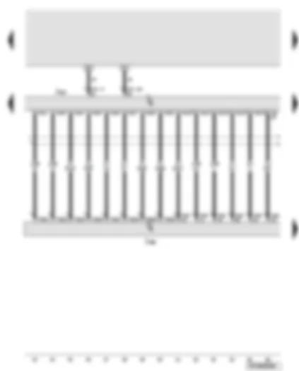 Wiring Diagram  AUDI A6 2008 - Front information display and operating unit control unit - display unit for front information display and operating unit control unit