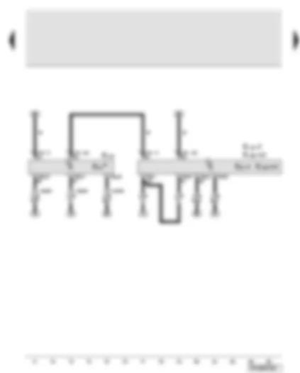 Wiring Diagram  AUDI A6 2008 - Media player in position 1 and 2